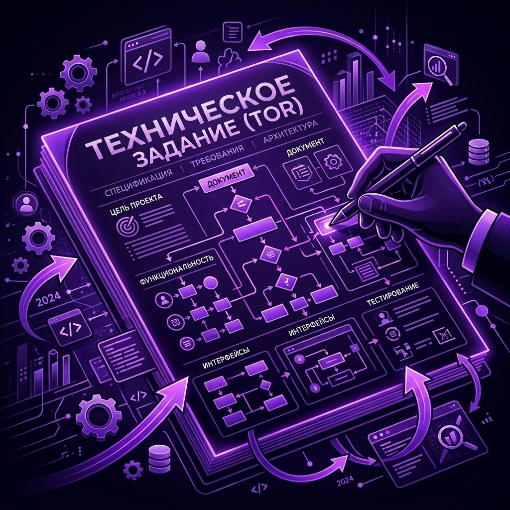 техническое задание сайта