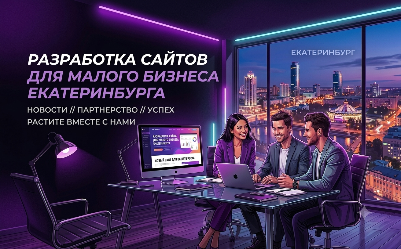 Разработка сайта для малого бизнеса в Екатеринбурге